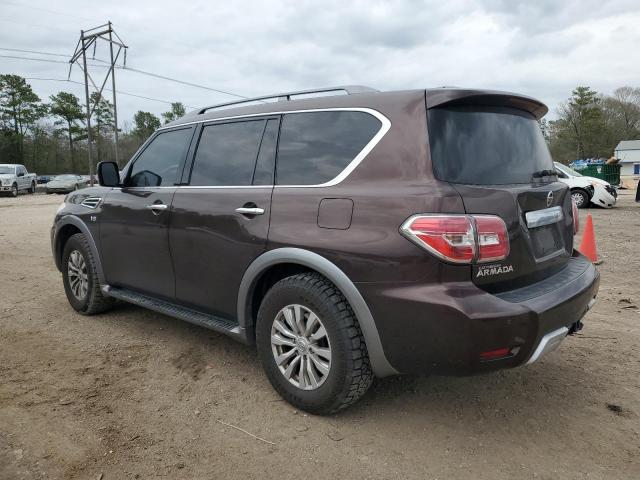 JN8AY2ND5H9004707 - 2017 NISSAN ARMADA SV BROWN photo 2