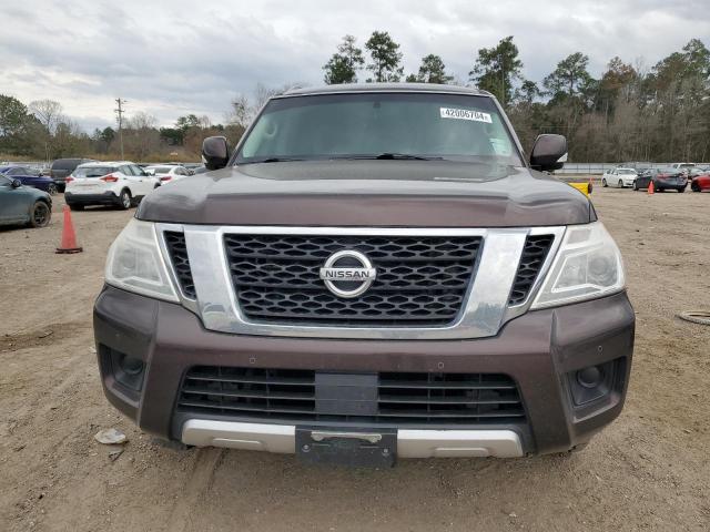 JN8AY2ND5H9004707 - 2017 NISSAN ARMADA SV BROWN photo 5