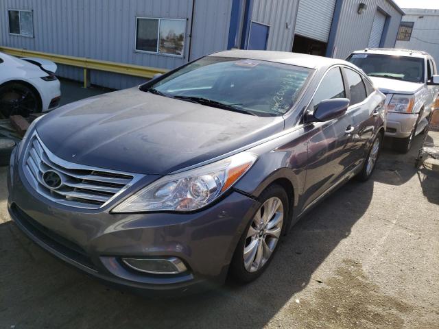 KMHFG4JG5DA215572 - 2013 HYUNDAI AZERA GRAY photo 1