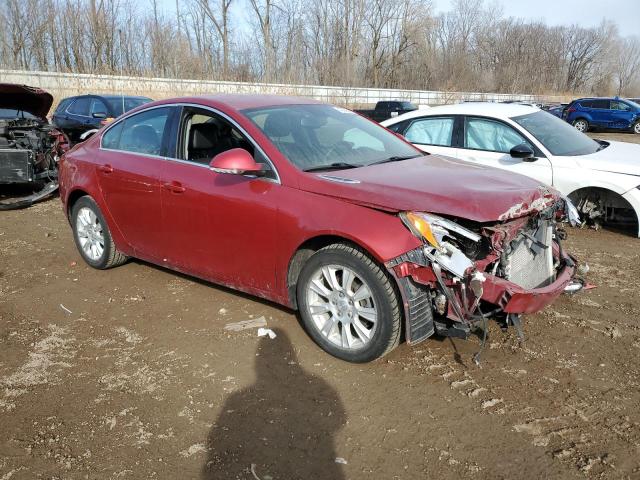 2G4GR5ERXD9215501 - 2013 BUICK REGAL 红色 照片 4