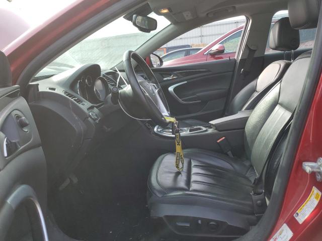 2G4GR5ERXD9215501 - 2013 BUICK REGAL 红色 照片 7