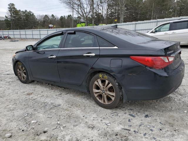 5NPEC4AC0DH544858 - 2013 HYUNDAI SONATA SE BLACK photo 2