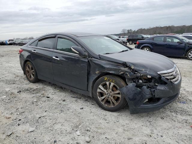 5NPEC4AC0DH544858 - 2013 HYUNDAI SONATA SE BLACK photo 4