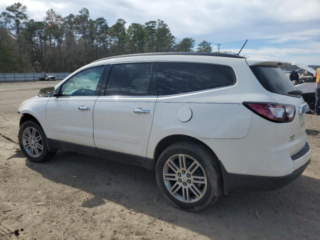 1GNKRGKD8FJ270594 - 2015 CHEVROLET TRAVERSE LT WHITE photo 2