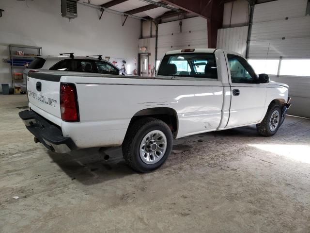 1GCEC14X67Z143129 - 2007 CHEVROLET SILVERADO C1500 CLASSIC WHITE photo 3