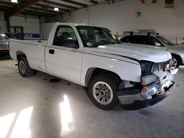 1GCEC14X67Z143129 - 2007 CHEVROLET SILVERADO C1500 CLASSIC WHITE photo 4