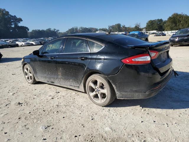 3FA6P0HD6GR254969 - 2016 FORD FUSION SE BLACK photo 2