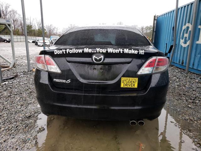 1YVHZ8DHXC5M41224 - 2012 MAZDA 6 I BLACK photo 6