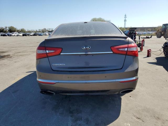 KNALN4D7XF5187818 - 2015 KIA CADENZA PREMIUM GRAY photo 6