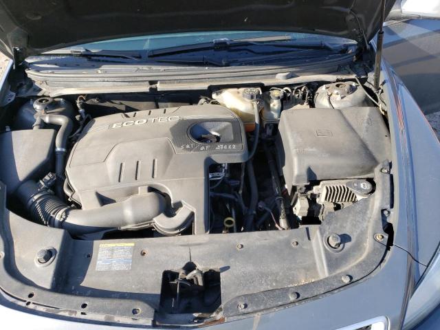 1G1ZH57B19F230492 - 2009 CHEVROLET MALIBU 1LT ნაცრისფერი ფოტო 11