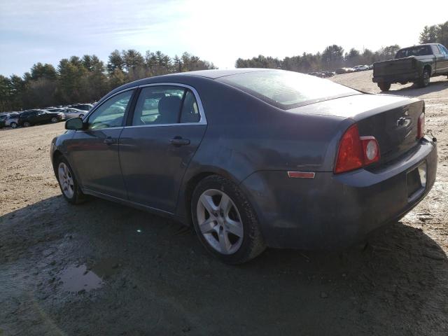 1G1ZH57B19F230492 - 2009 CHEVROLET MALIBU 1LT ნაცრისფერი ფოტო 2