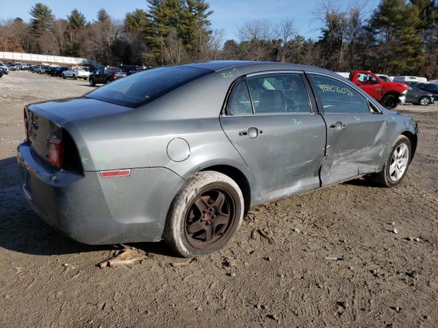 1G1ZH57B19F230492 - 2009 CHEVROLET MALIBU 1LT ნაცრისფერი ფოტო 3