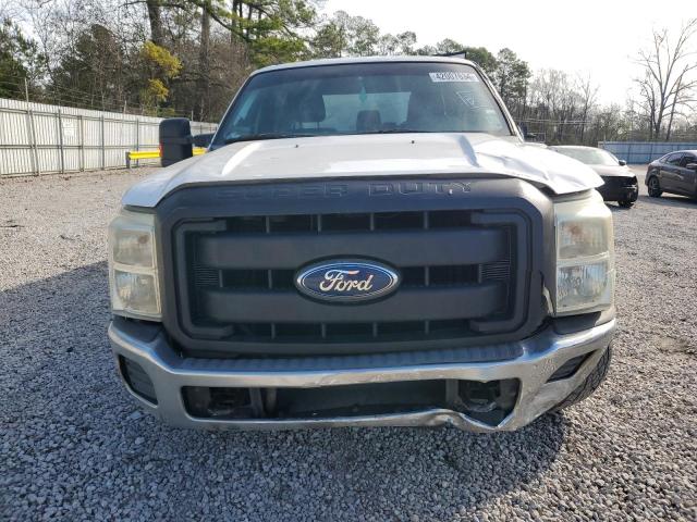 1FT7W2A68BEC44738 - 2011 FORD F250 SUPER DUTY WHITE photo 5