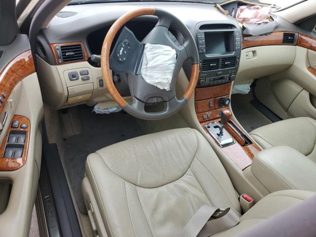 JTHBN36F465035481 - 2006 LEXUS LS 430 GOLD photo 8