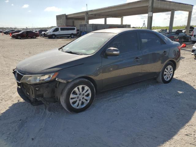 KNAFU4A25A5261874 - 2010 KIA FORTE EX BROWN photo 1