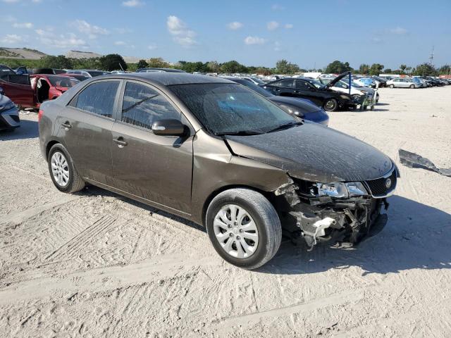 KNAFU4A25A5261874 - 2010 KIA FORTE EX BROWN photo 4