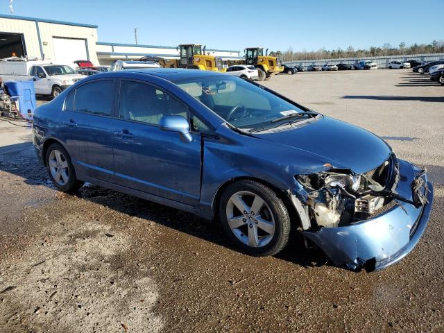 1HGFA16888L029283 - 2008 HONDA CIVIC EX BLUE photo 4