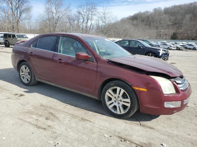 3FAFP08106R212298 - 2006 FORD FUSION SEL BURGUNDY photo 4