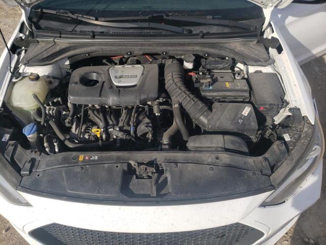 KMHD04LB4JU531097 - 2018 HYUNDAI ELANTRA SPORT WHITE photo 11