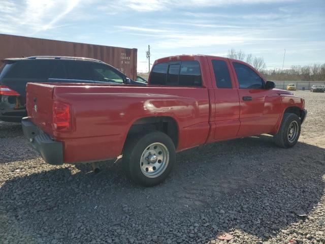 1D7HE22K07S103454 - 2007 DODGE DAKOTA ST RED photo 3