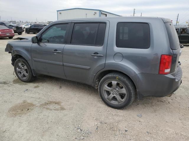 5FNYF3H73DB024062 - 2013 HONDA PILOT EXLN GRAY photo 2