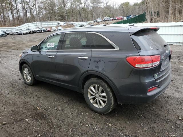 5XYPGDA34HG236649 - 2017 KIA SORENTO LX GRAY photo 2