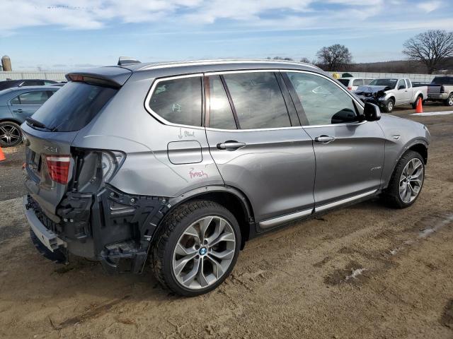 5UXWX9C57G0D92892 - 2016 BMW X3 XDRIVE28I GRAY photo 3