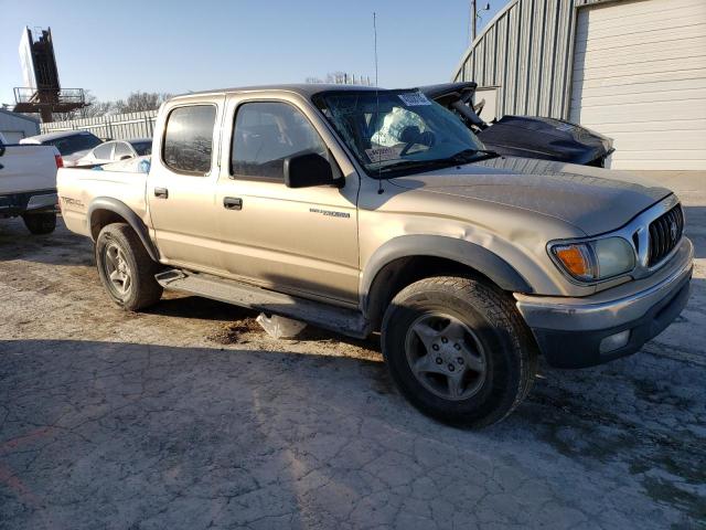 5TEGN92N62Z013514 - 2002 TOYOTA TACOMA DOUBLE CAB PRERUNNER TAN photo 4