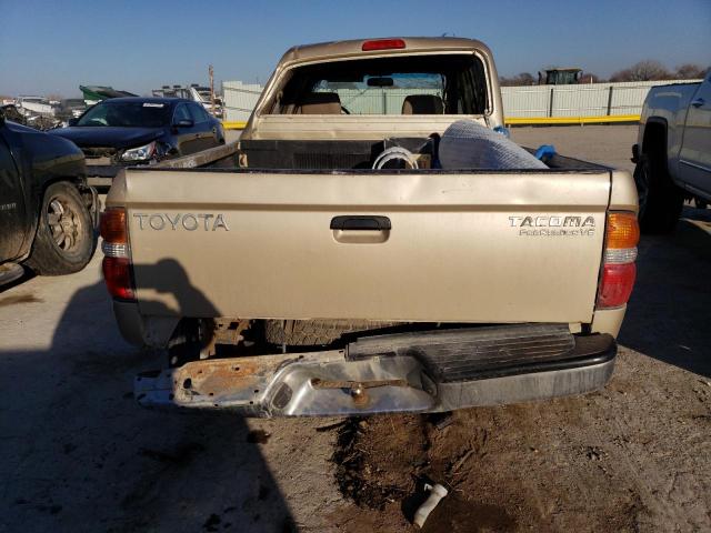 5TEGN92N62Z013514 - 2002 TOYOTA TACOMA DOUBLE CAB PRERUNNER TAN photo 6