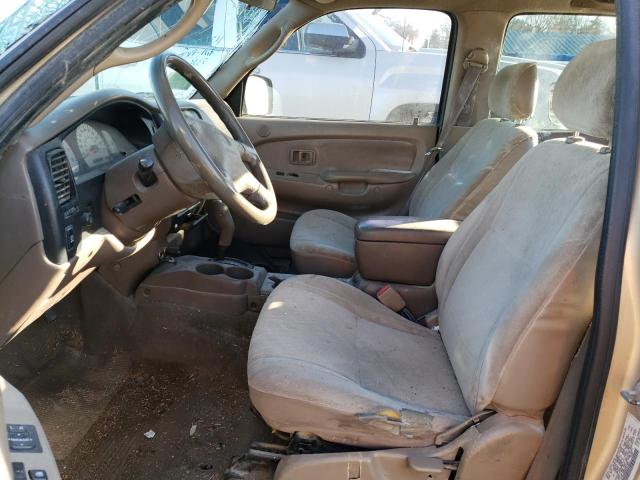 5TEGN92N62Z013514 - 2002 TOYOTA TACOMA DOUBLE CAB PRERUNNER TAN photo 7
