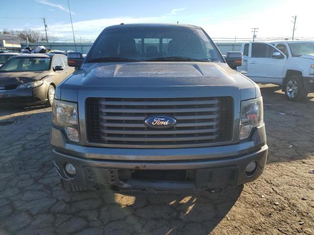 1FTFW1ET5CKD72072 - 2012 FORD F150 SUPERCREW GRAY photo 5