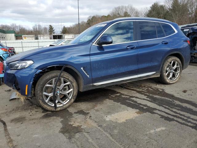 WBX57DP00PN203002 - 2023 BMW X3 XDRIVE30I BLUE photo 1