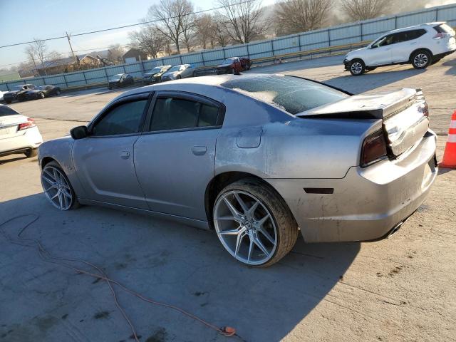2C3CDXCT5EH330028 - 2014 DODGE CHARGER R/T SILVER photo 2