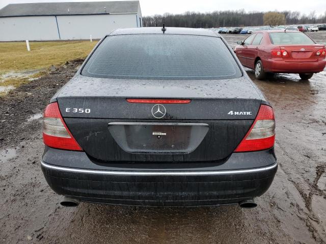 WDBUF87X39B364723 - 2009 MERCEDES-BENZ E 350 4MATIC BLACK photo 6