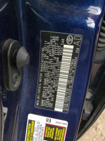 2T1BU4EE0BC692200 - 2011 TOYOTA COROLLA BASE BLUE photo 13