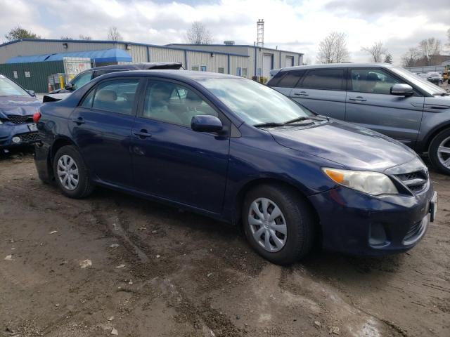 2T1BU4EE0BC692200 - 2011 TOYOTA COROLLA BASE BLUE photo 4