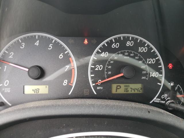 2T1BU4EE0BC692200 - 2011 TOYOTA COROLLA BASE BLUE photo 9