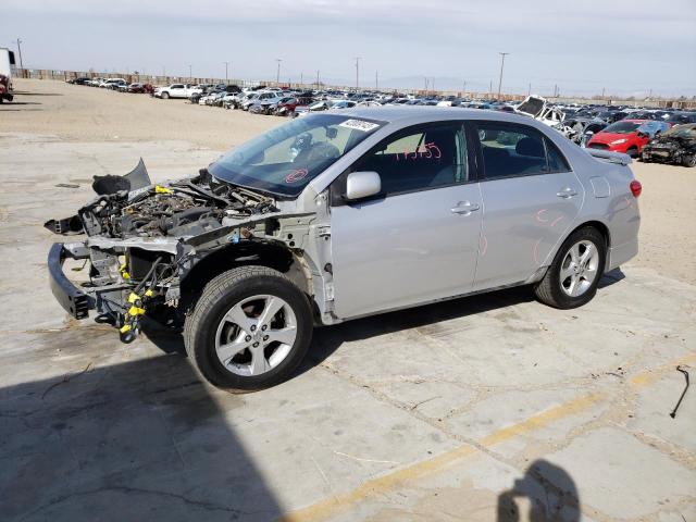 2T1BU4EE1CC893508 - 2012 TOYOTA COROLLA BASE SILVER photo 1