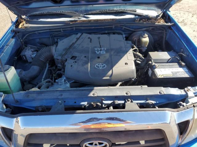 5TEJU62N57Z456333 - 2007 TOYOTA TACOMA DOUBLE CAB PRERUNNER BLUE photo 11