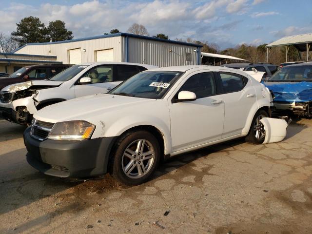 1B3CC5FB0AN194089 - 2010 DODGE AVENGER R/T WHITE photo 1