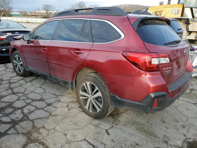 4S4BSENC3J3208839 - 2018 SUBARU OUTBACK 3.6R LIMITED RED photo 2