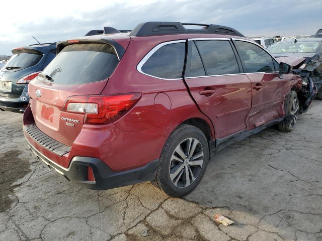 4S4BSENC3J3208839 - 2018 SUBARU OUTBACK 3.6R LIMITED RED photo 3