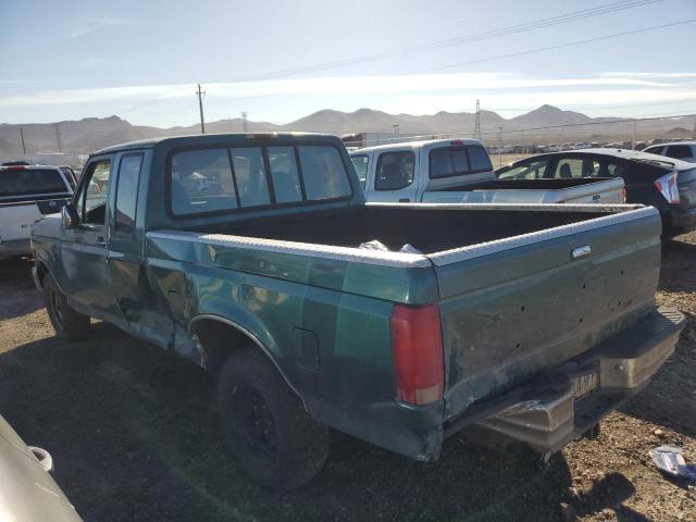 1FTEX15H9TKA24764 - 1996 FORD F150 GREEN photo 2