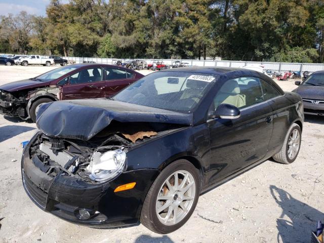 WVWBA71F87V038526 - 2007 VOLKSWAGEN EOS 2.0T BLACK photo 1