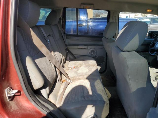 1J8HG48K37C685723 - 2007 JEEP COMMANDER 勃艮第红 照片 10