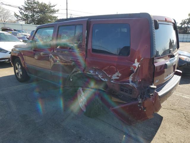 1J8HG48K37C685723 - 2007 JEEP COMMANDER 勃艮第红 照片 2