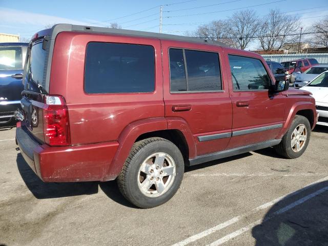 1J8HG48K37C685723 - 2007 JEEP COMMANDER 勃艮第红 照片 3