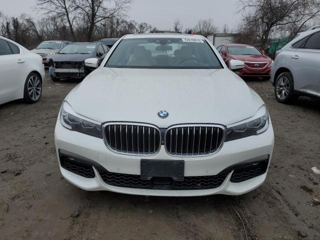 WBA7E4C56KGV69991 - 2019 BMW 740 XI WHITE photo 5