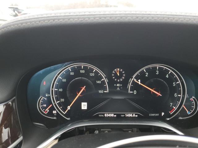 WBA7E4C56KGV69991 - 2019 BMW 740 XI თეთრი ფოტო 9