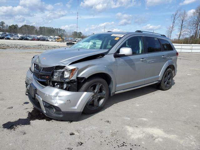 3C4PDCGB2LT272438 - 2020 DODGE JOURNEY CROSSROAD SILVER photo 1